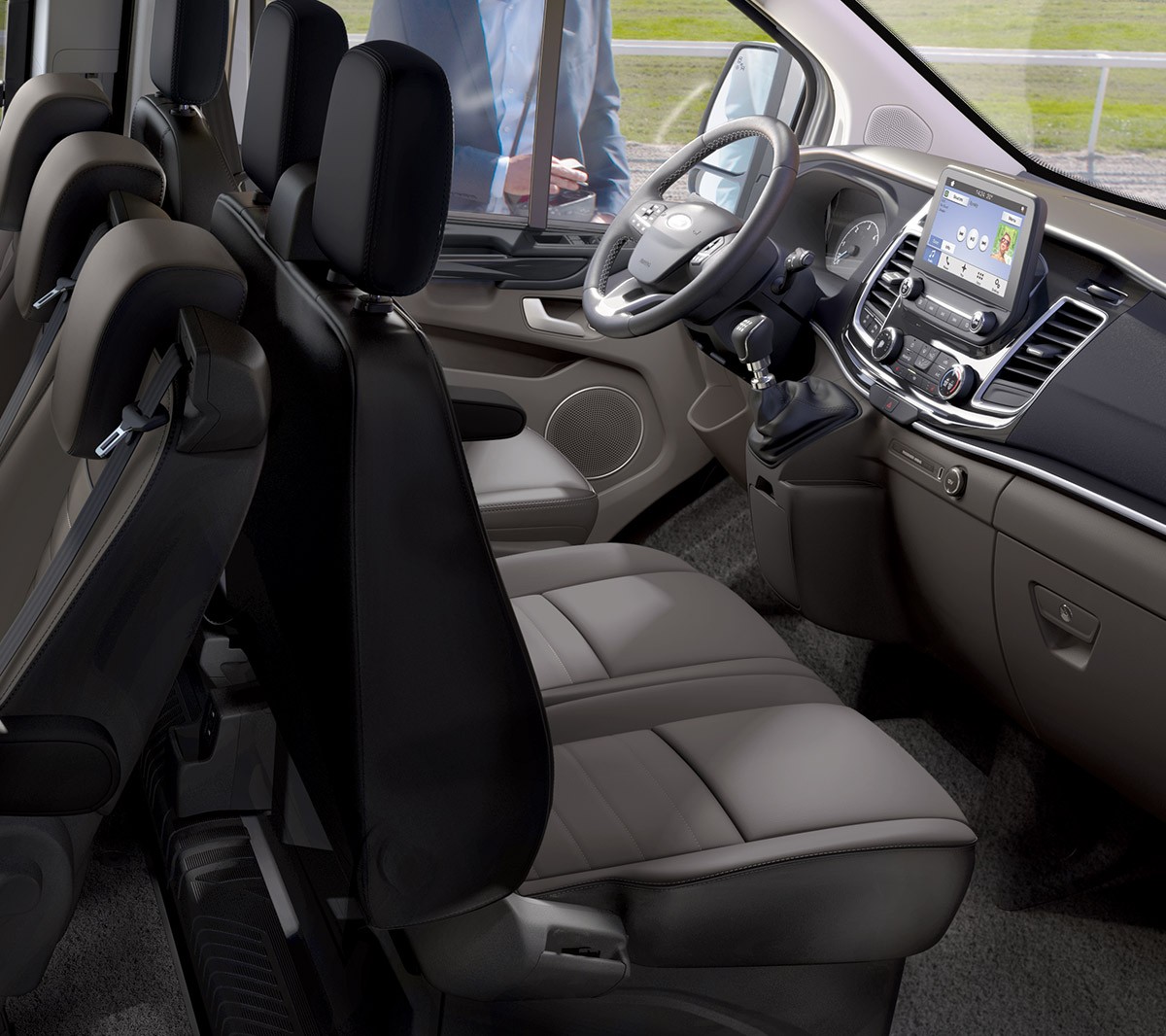 New Tourneo Custom interior seating plan
