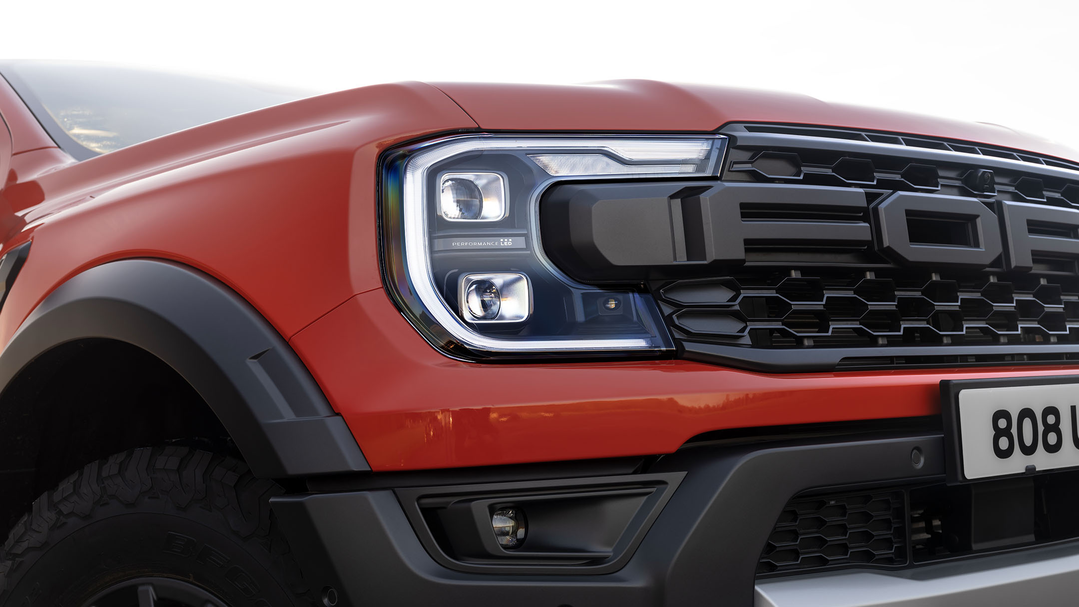 Ford Ranger Raptor close up