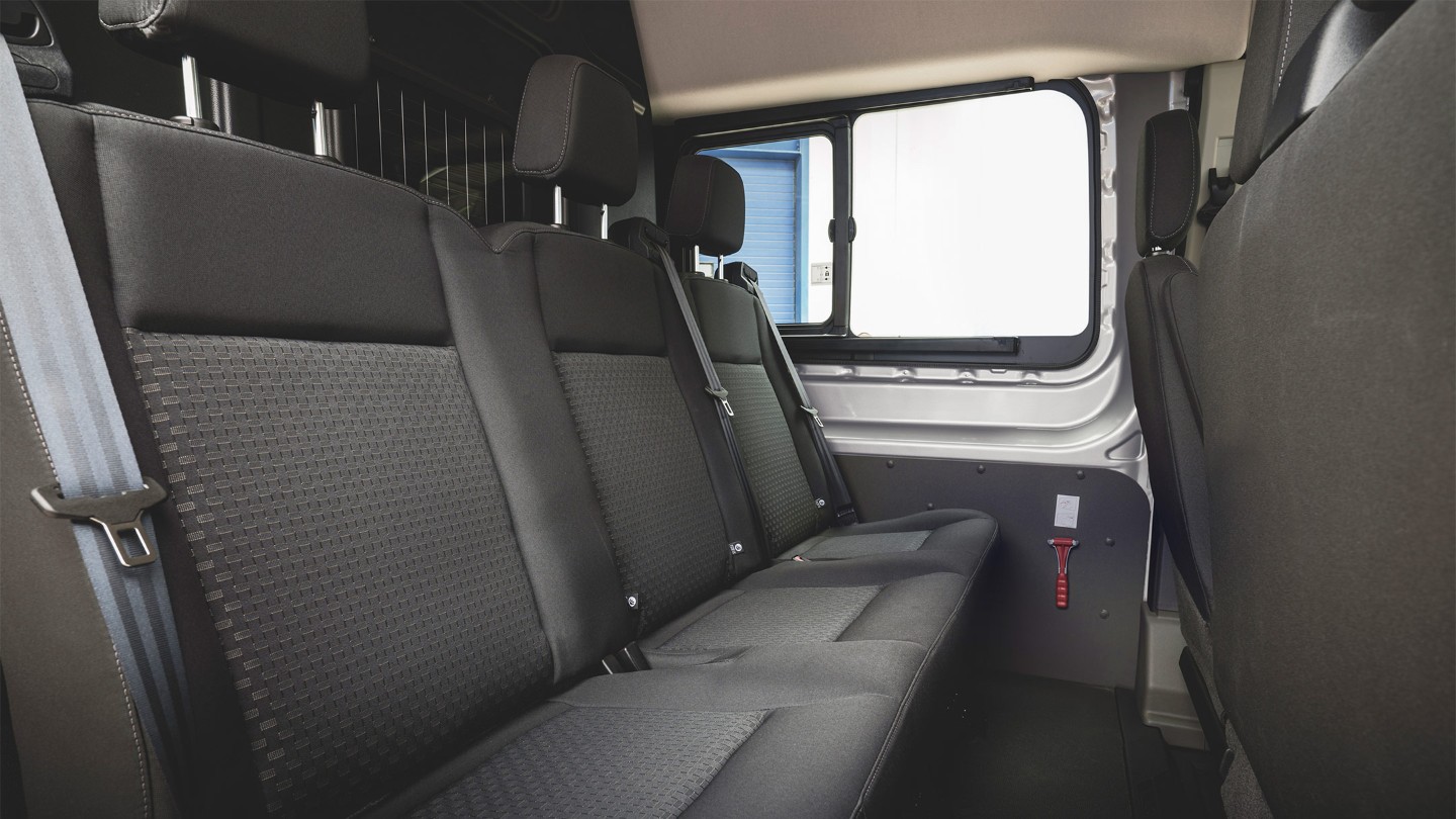 Ford E-Transit seats