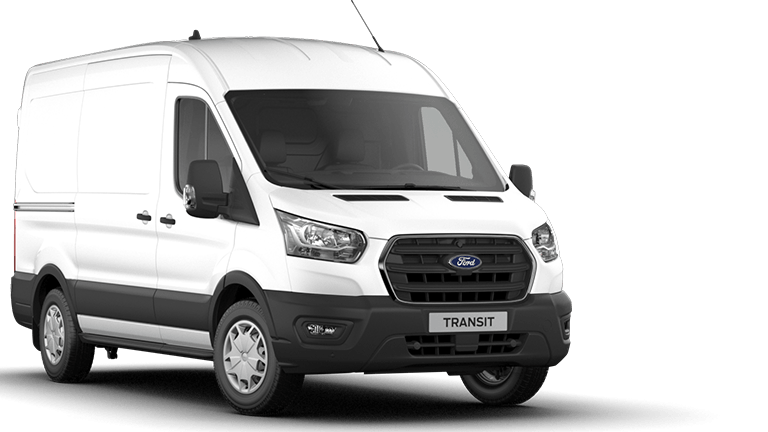 Ford Transit Van exterior front angle