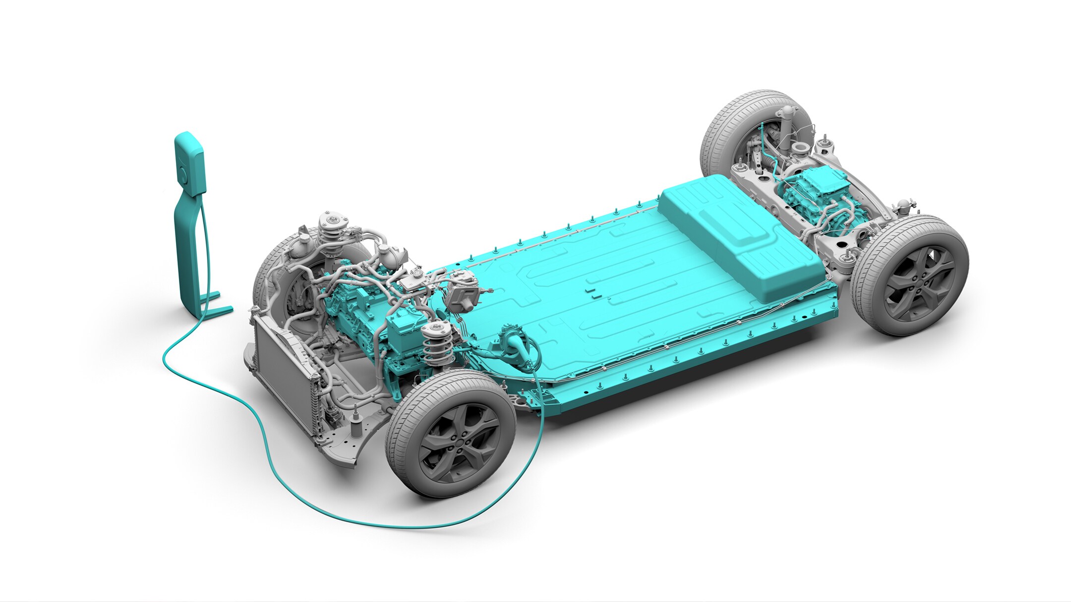 Inner parts of the car