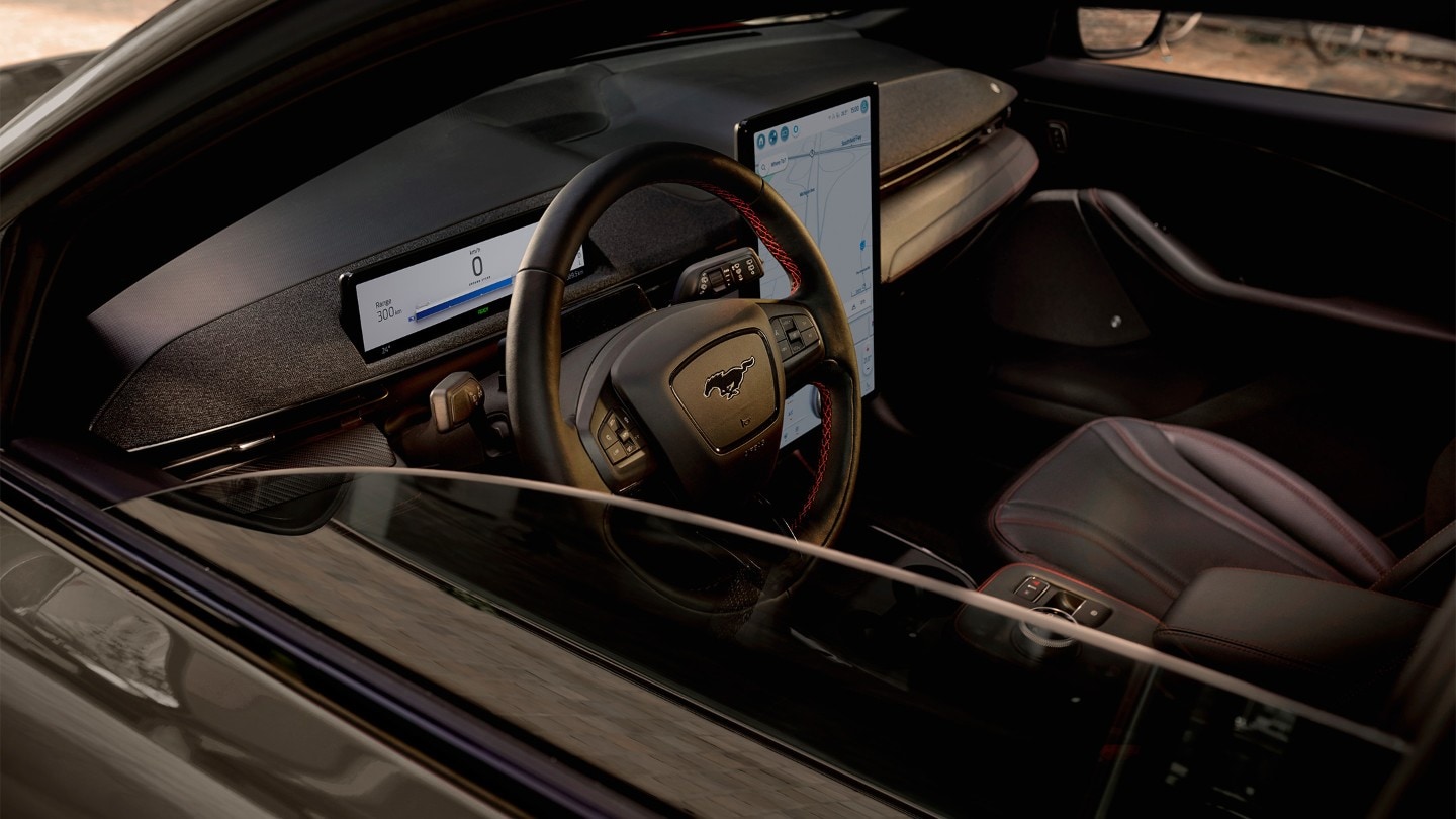 Ford SYNC 4A inside Mustang Mach-E