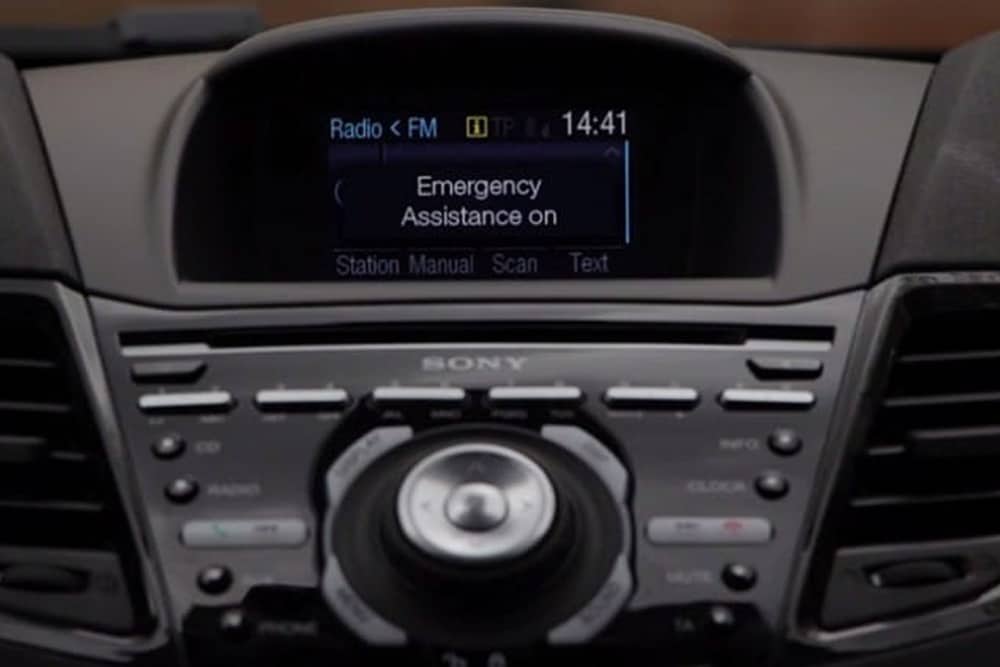 Front dashboard screen