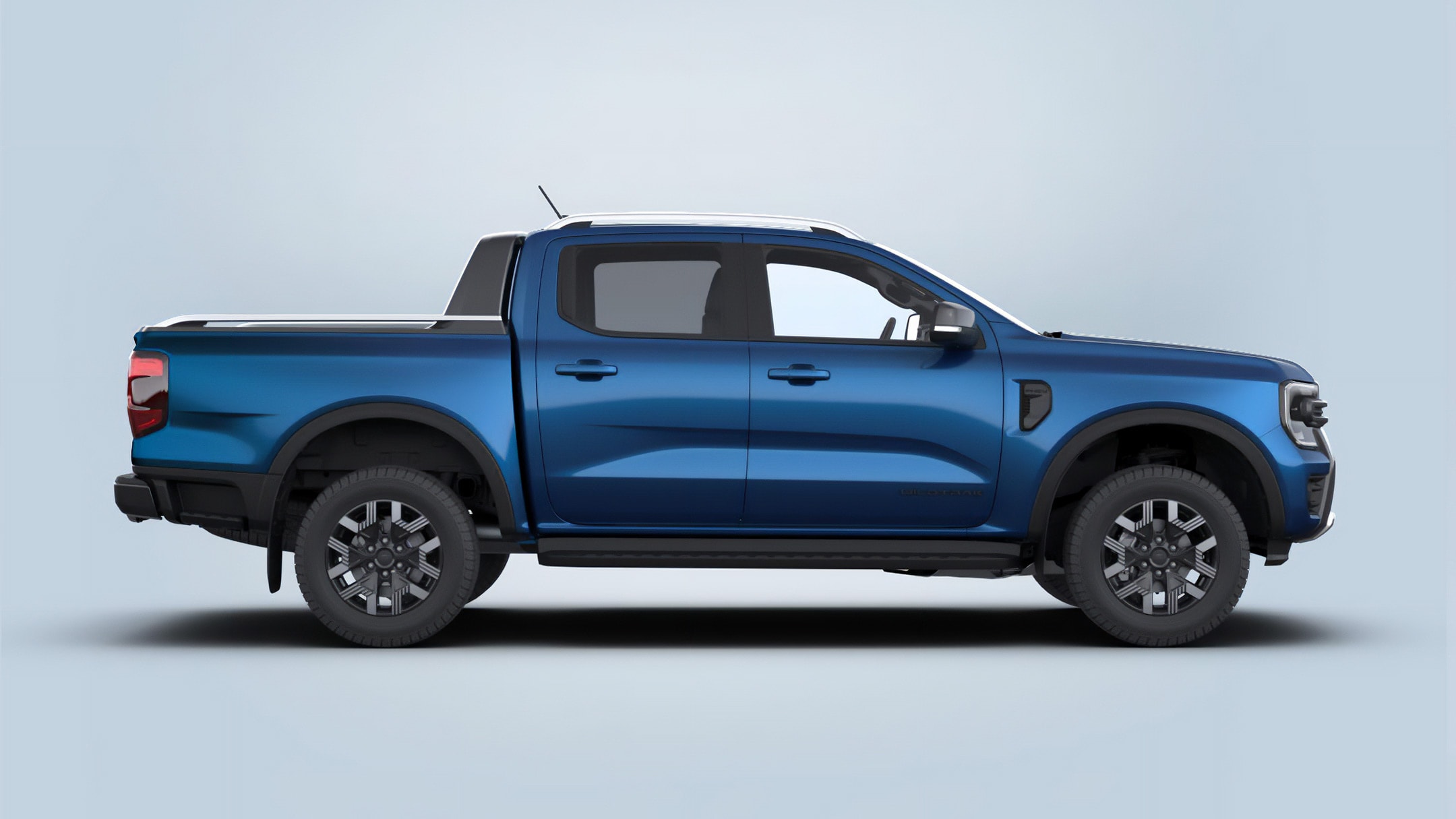 Blue Ford Ranger