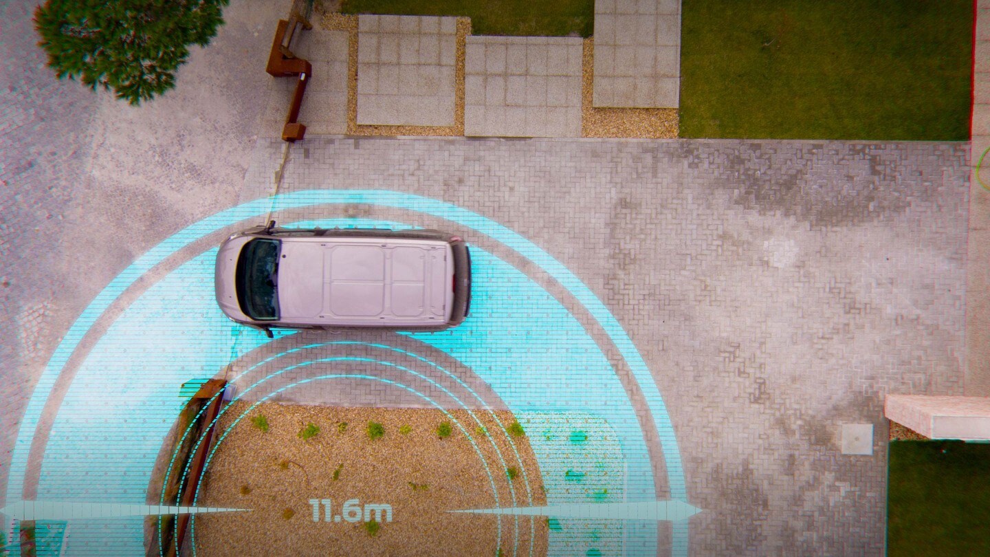 Ford Tourneo Custom turning circle