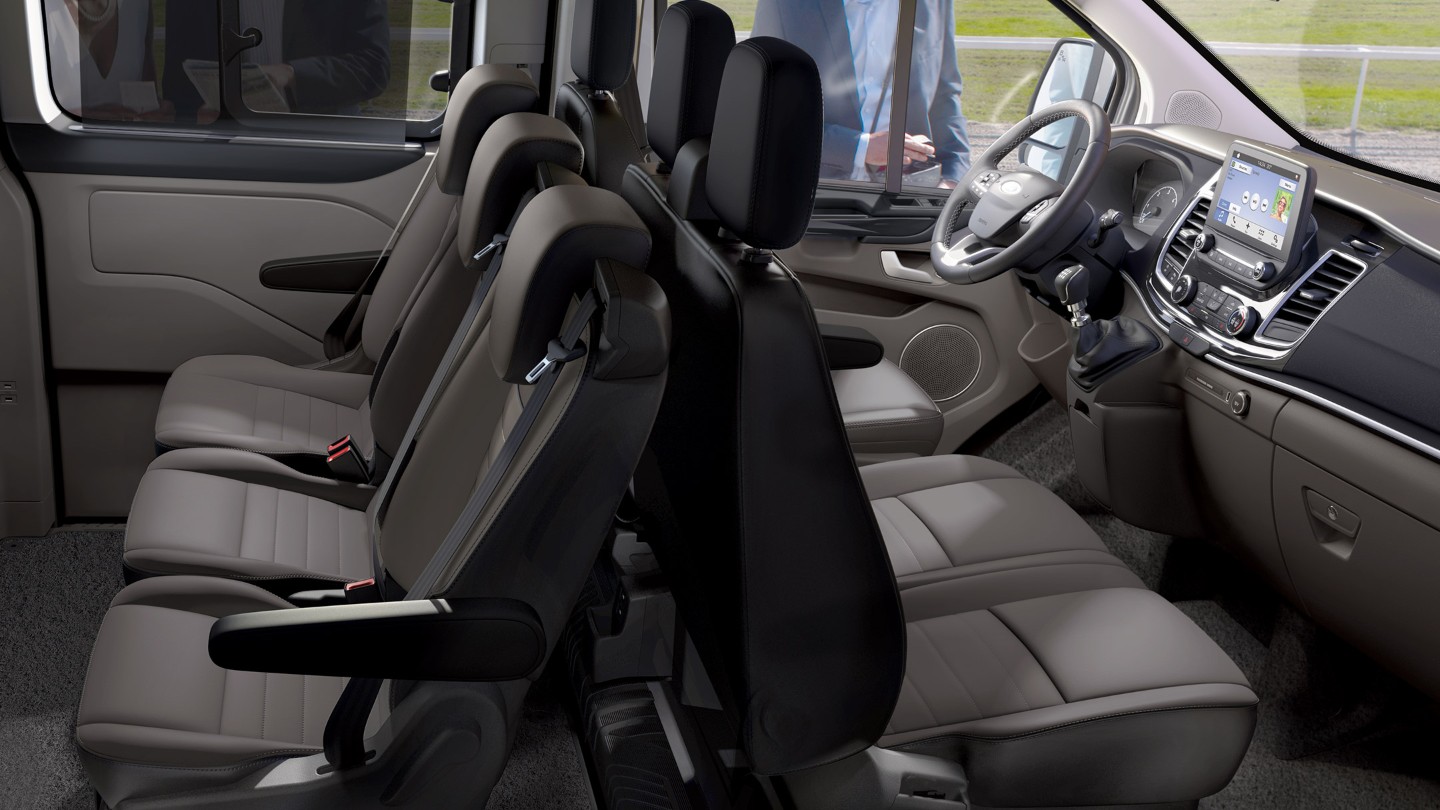 New Ford Tourneo Custom 9 Seats Hybrid available Ford UK