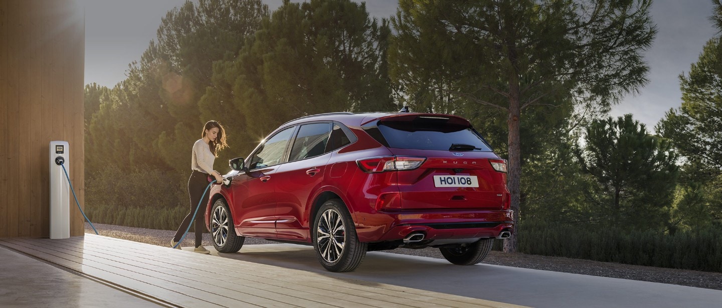 Ford kuga shop phev charging