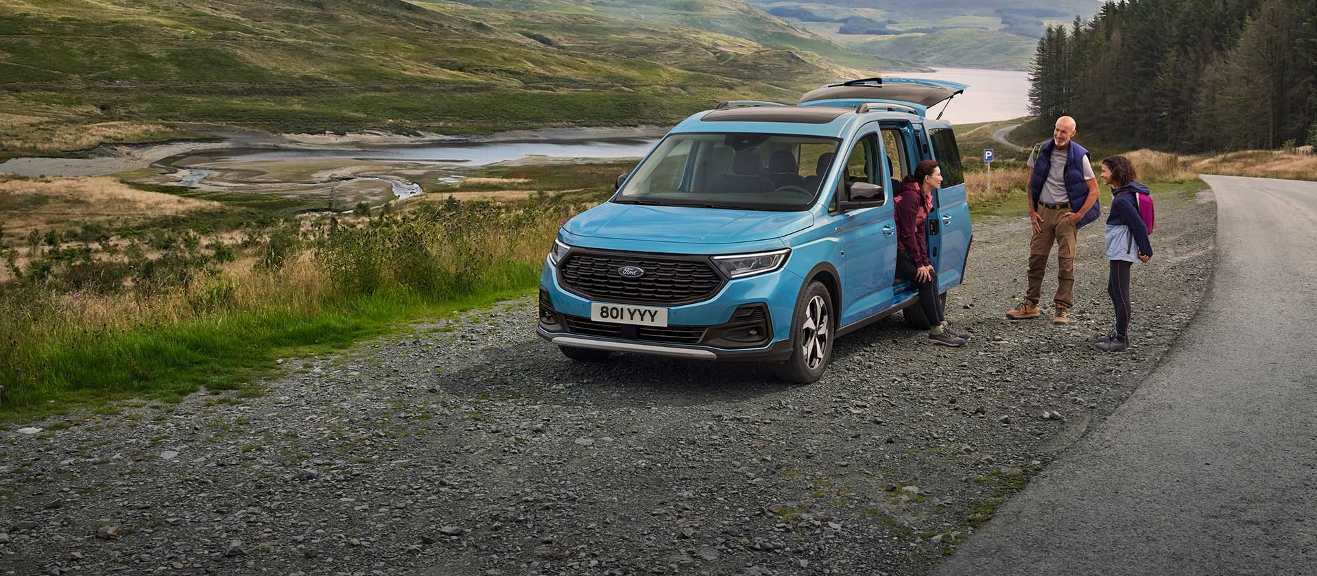 Ford Tourneo Connect rear view