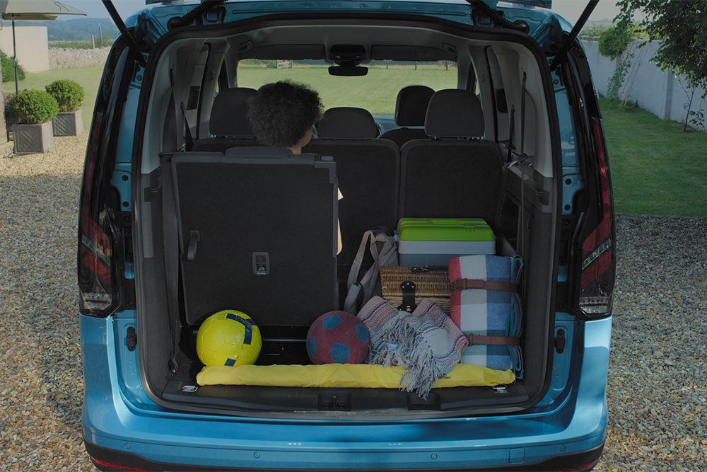 Ford Tourneo Connect showing flexible seating