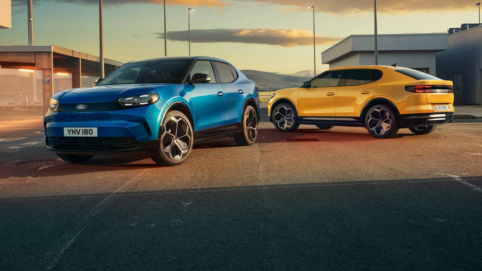 Electric Ford Capri Coupe SUV Ford UK