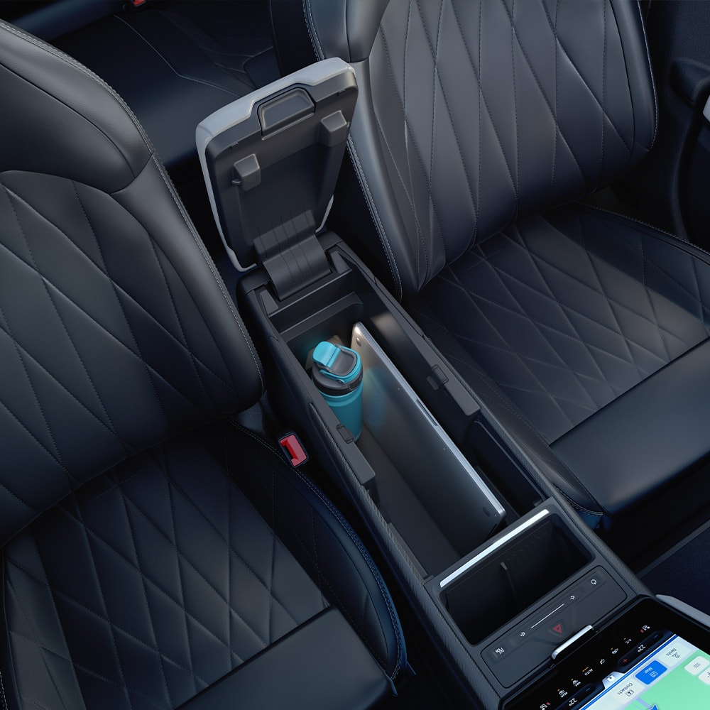 Ford Explorer®  MegaConsole view