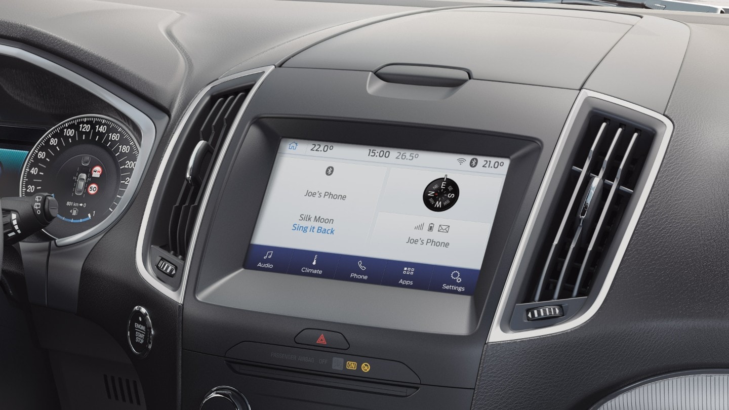 Deatin on center console