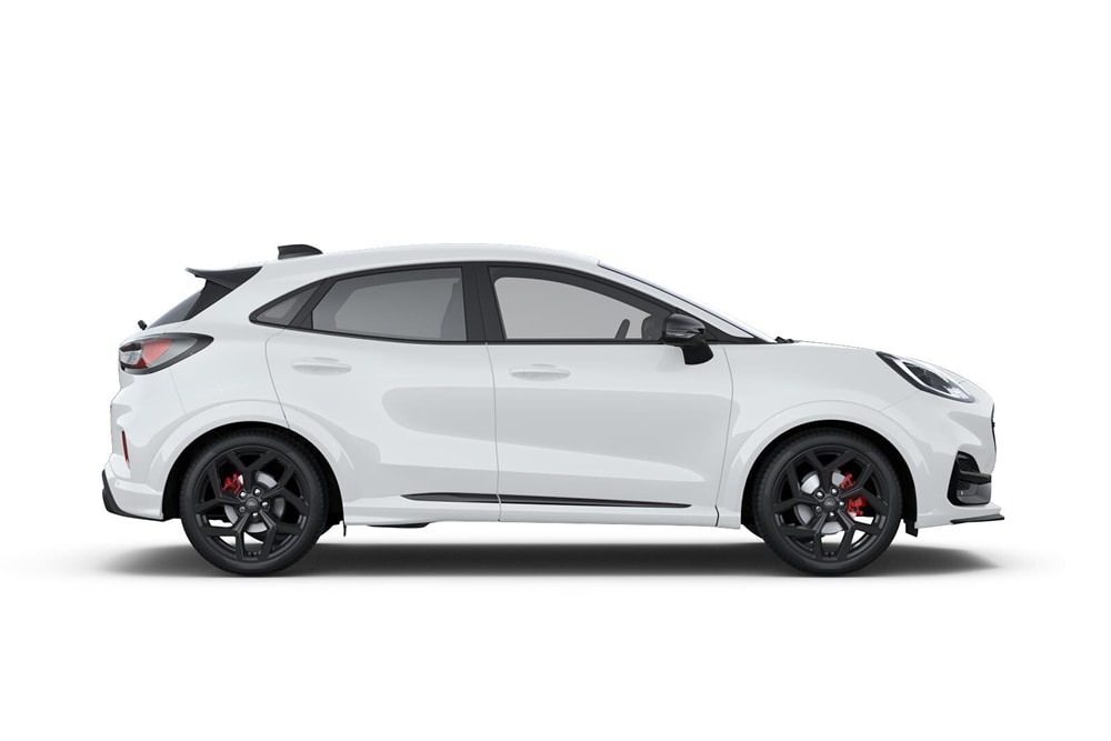 White Puma ST from the Ford small cars range.