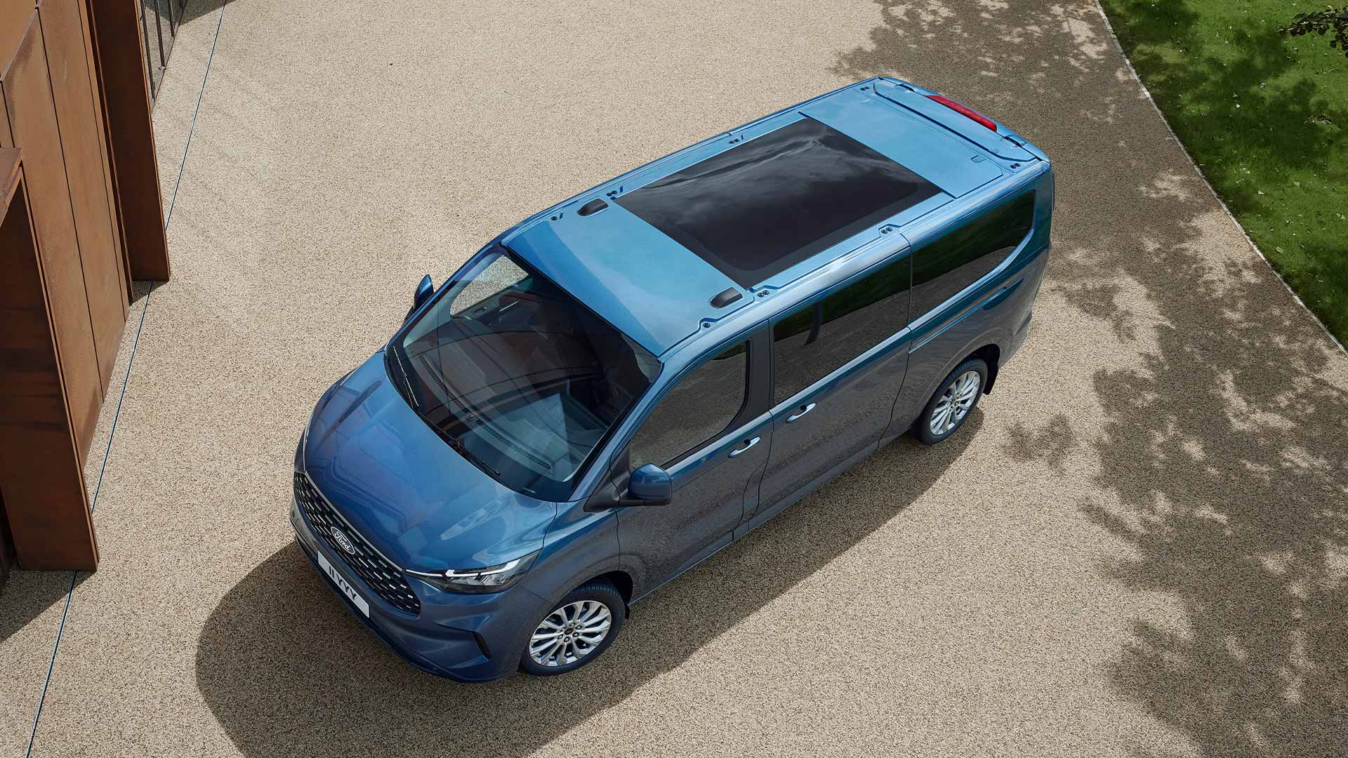 Top view of the Tourneo Custom 