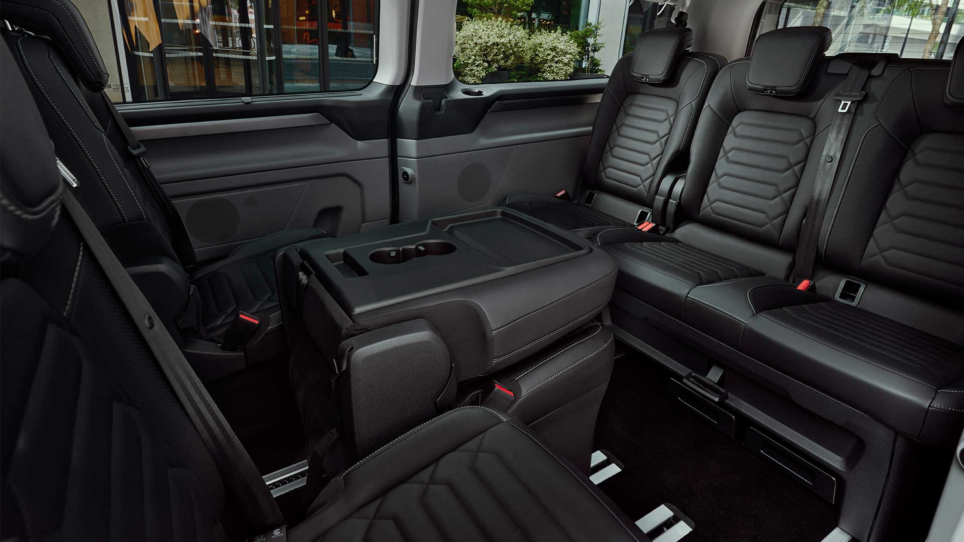 Inside of the Tourneo Custom 