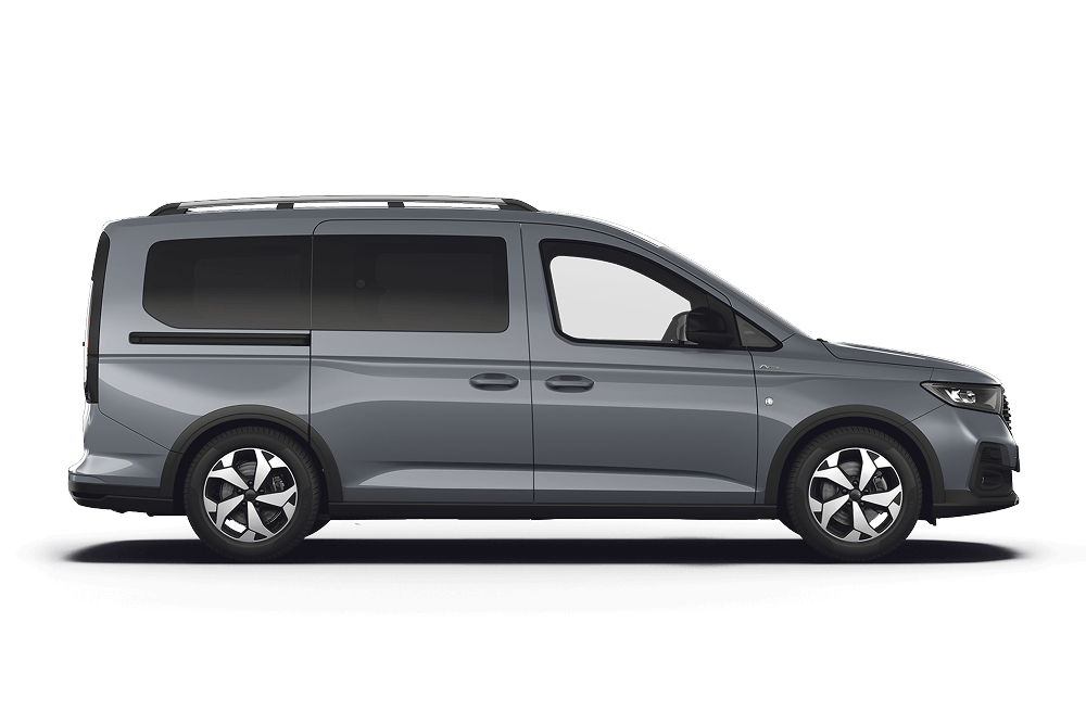 Side profile of a Ford Tourneo Connect