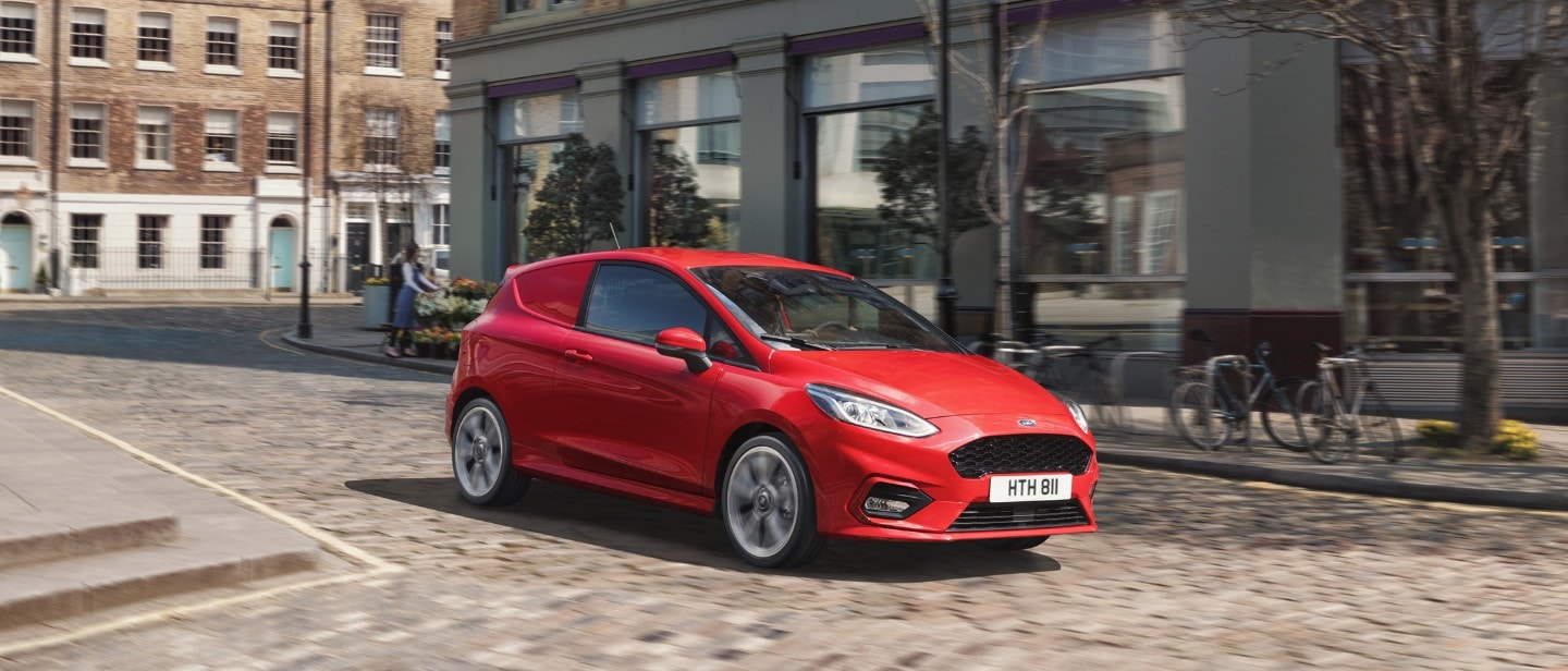 ford fiesta sports van