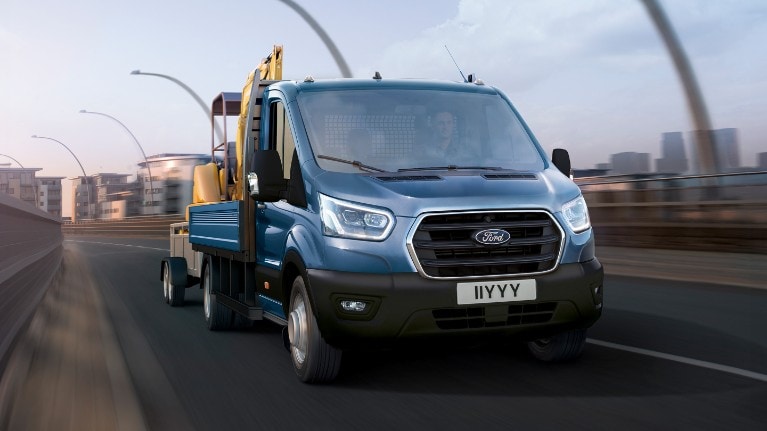 Ford Transit Chassis Single Cab front view