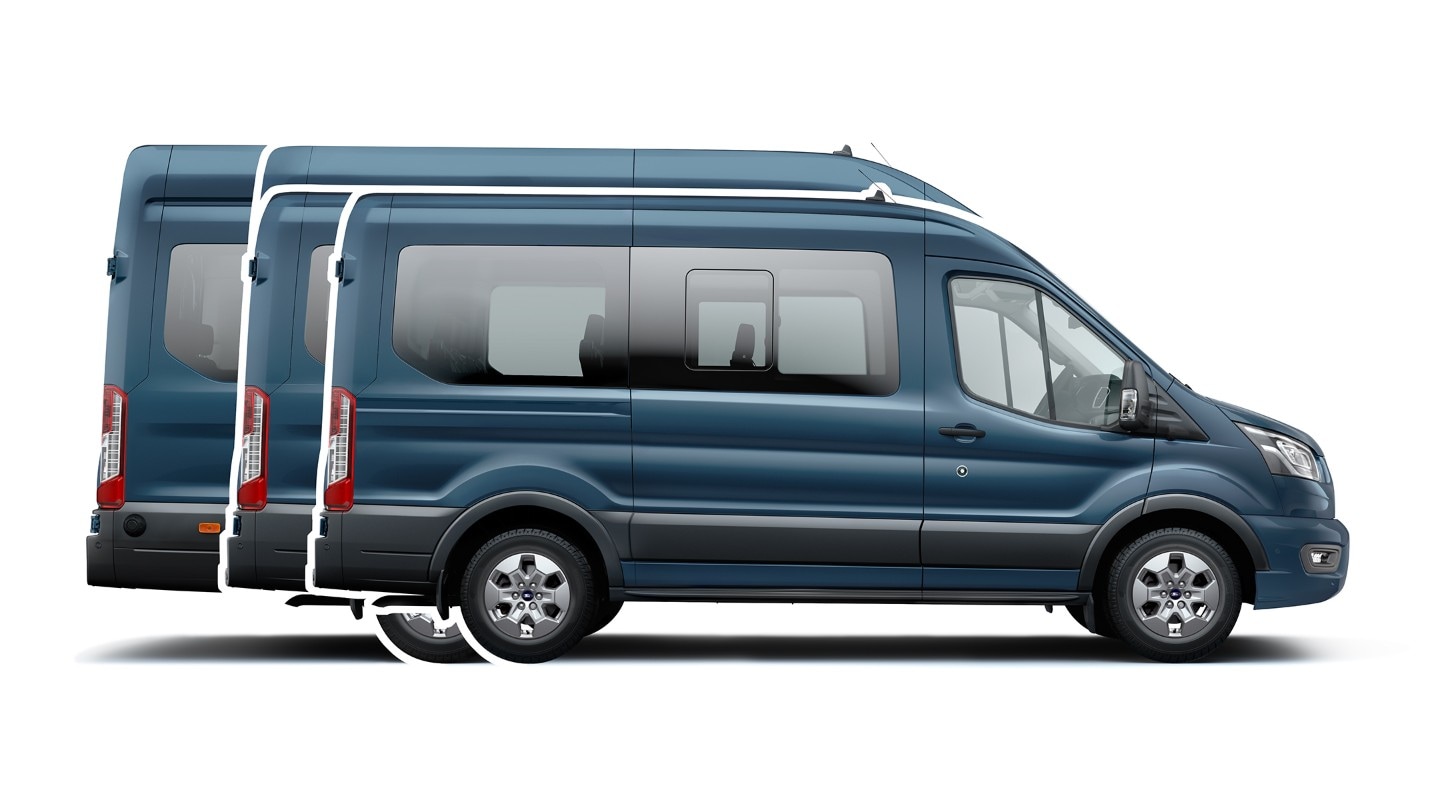 Ford Transit Minibus Bodystyle Types range