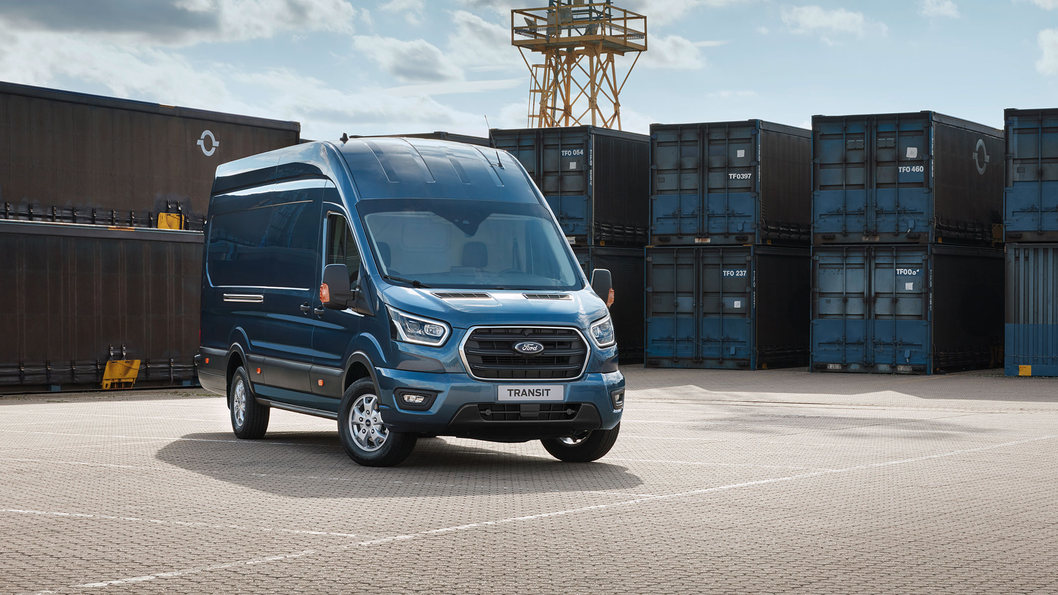 Ford Transit Van exterior 360 video