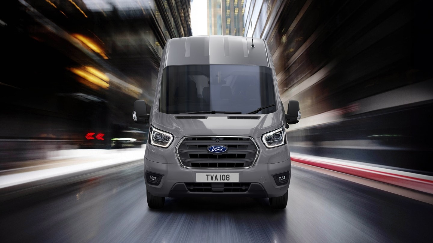 Ford Transit Van Double Cab-in-Van front view