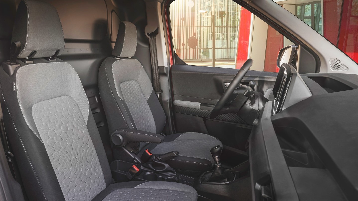 Ford Transit Courier interior close up
