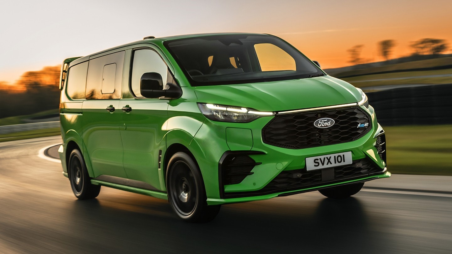 AllNew Ford Transit Custom MSRT Sports Van Ford UK