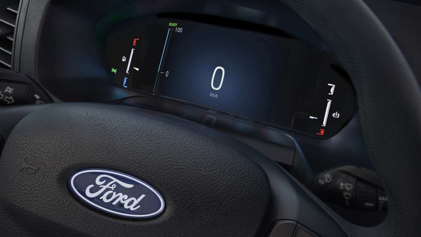 Ford E-Transit dashboard