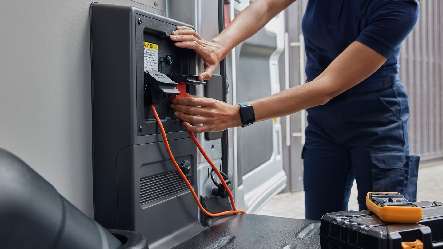 Ford E-Transit Pro Power Onboard