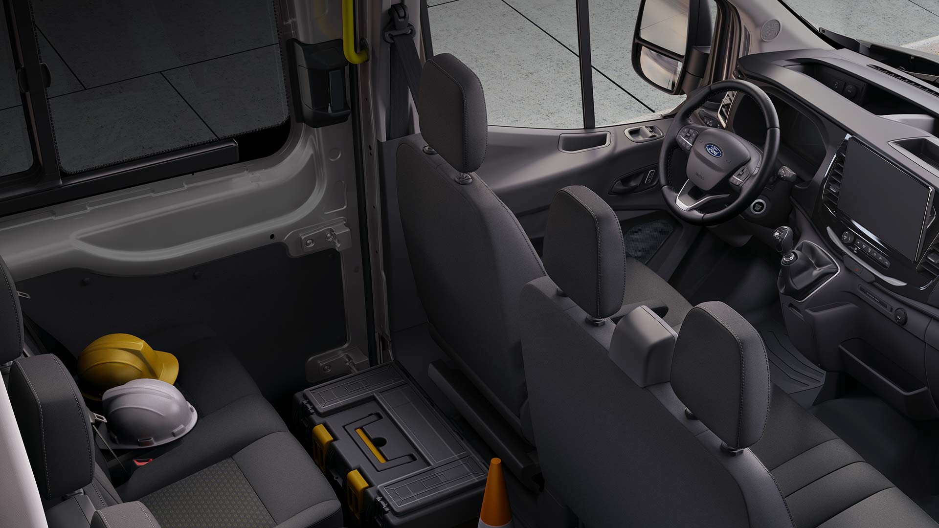 New Ford Transit Courier driving