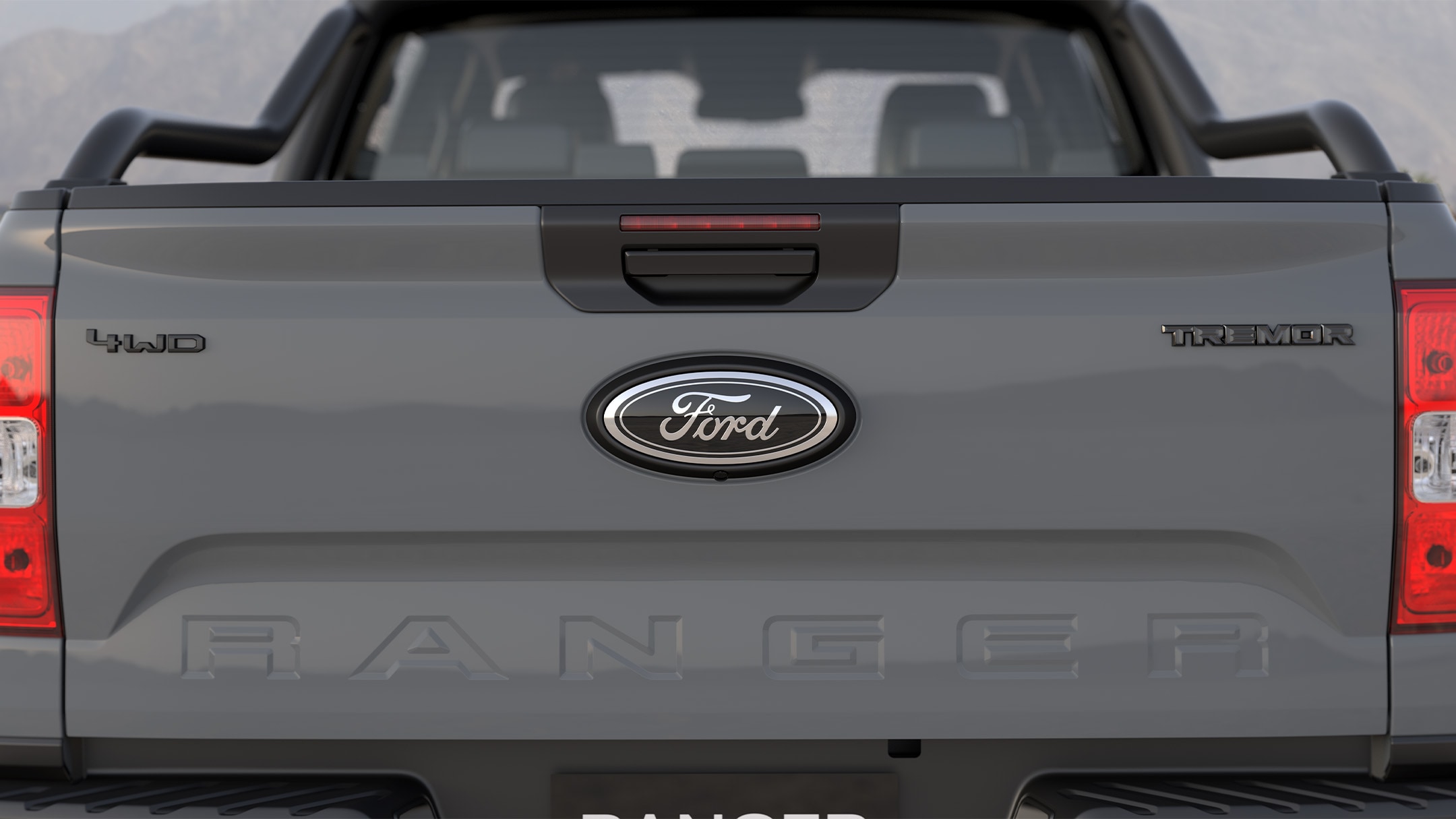 Ranger Tremor tailgate rear view