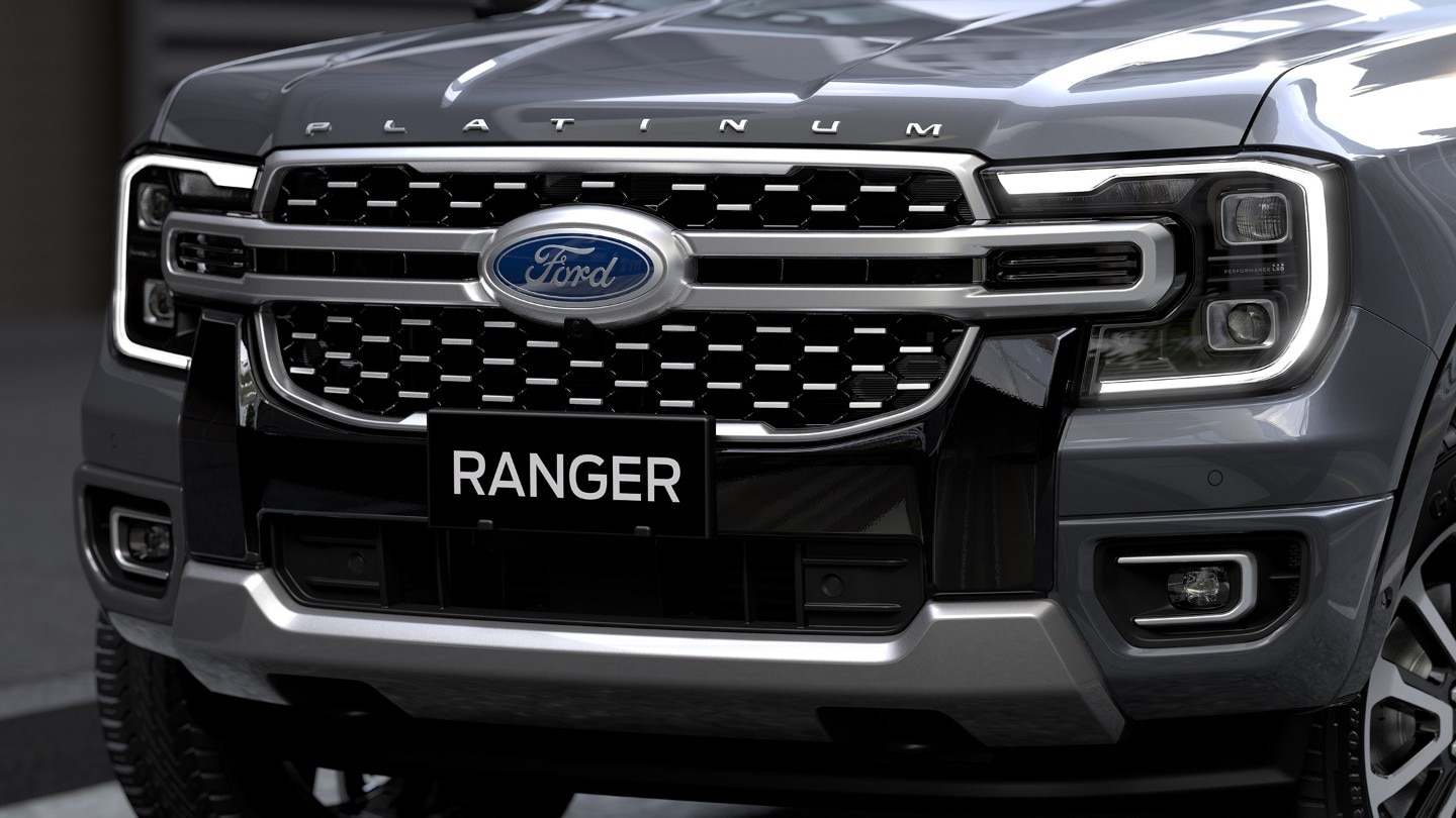 Ford Ranger Platinum front grille