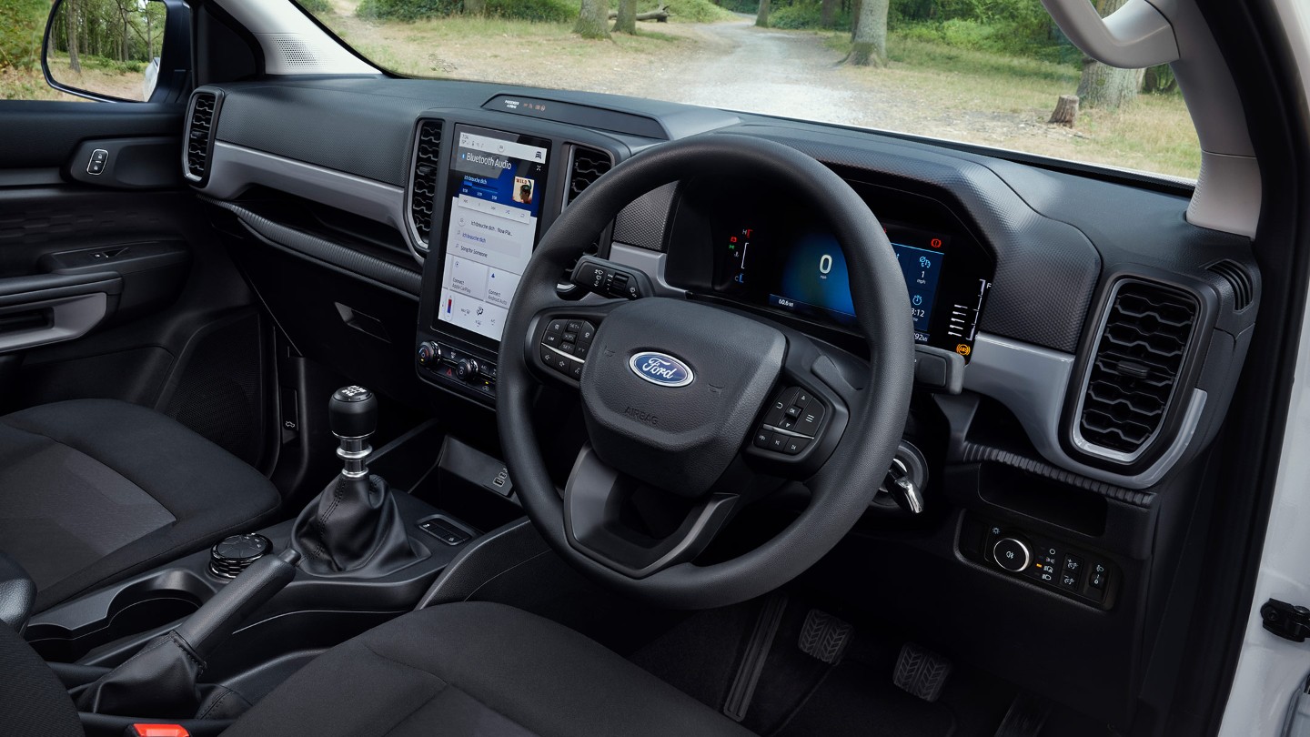 Ranger interior dash view