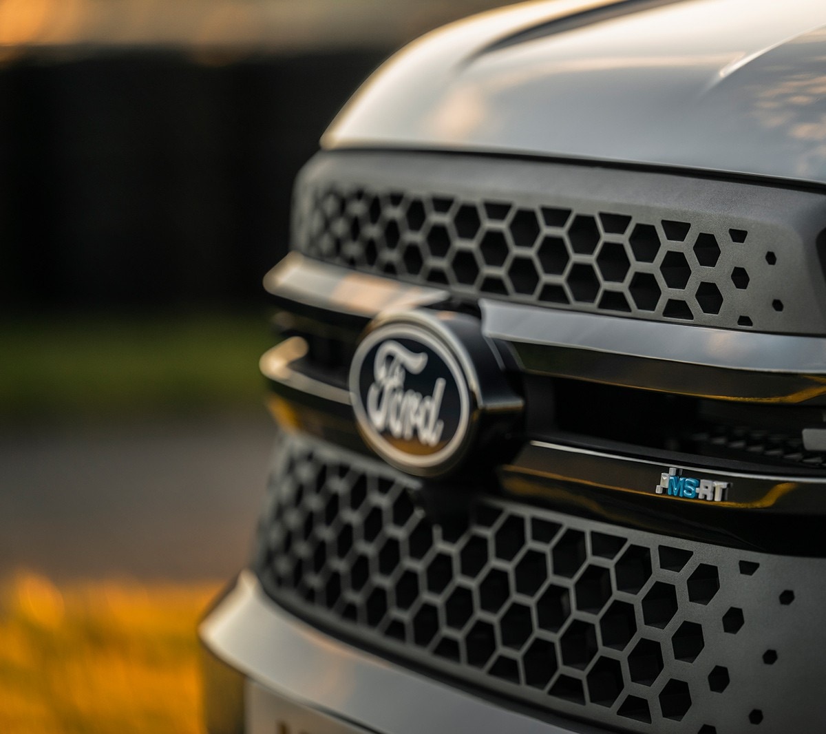 Unique MS-RT honeycomb grille badge 