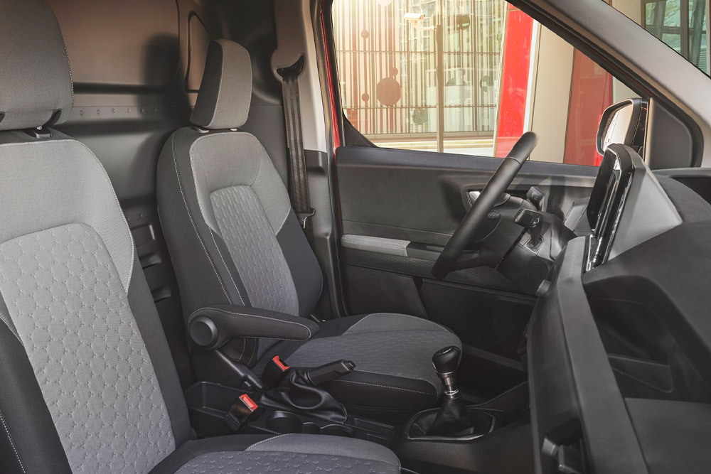 New Ford Transit Courier 6-way adjustable driver seat