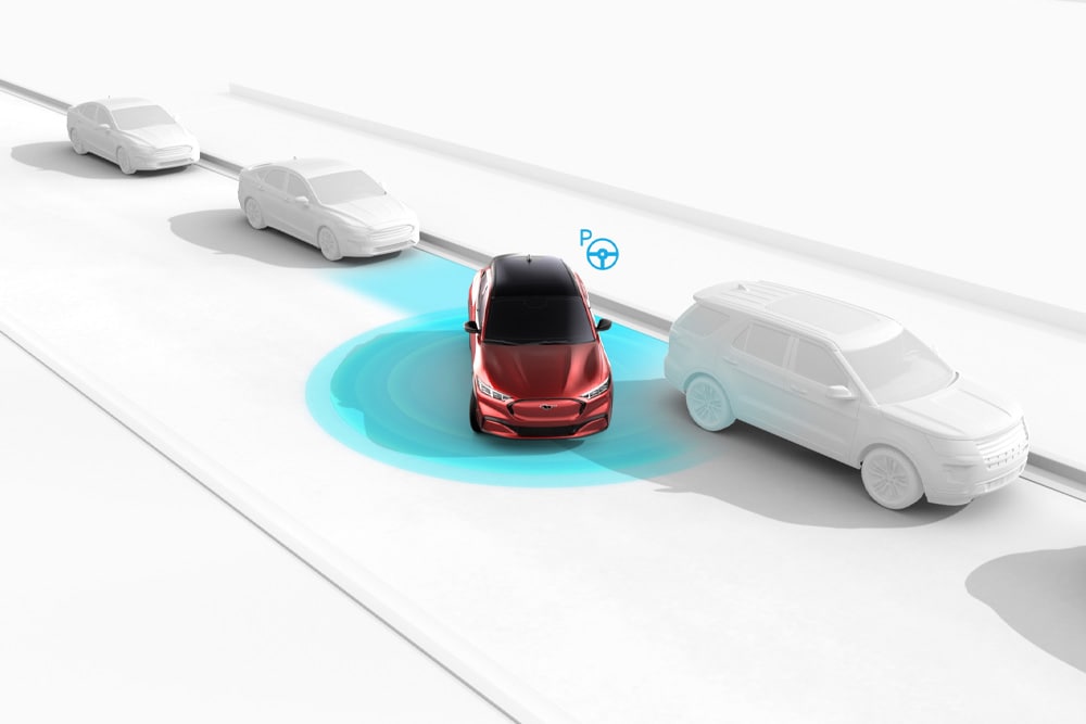 Ford Drive assistance Control schematic explanation