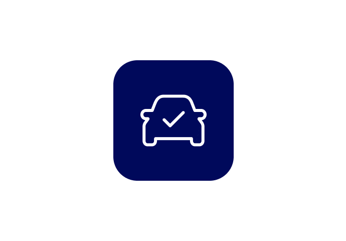 Ford sevice courtesy car icon