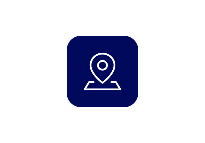Ford service vehicle pick-up and delivery icon