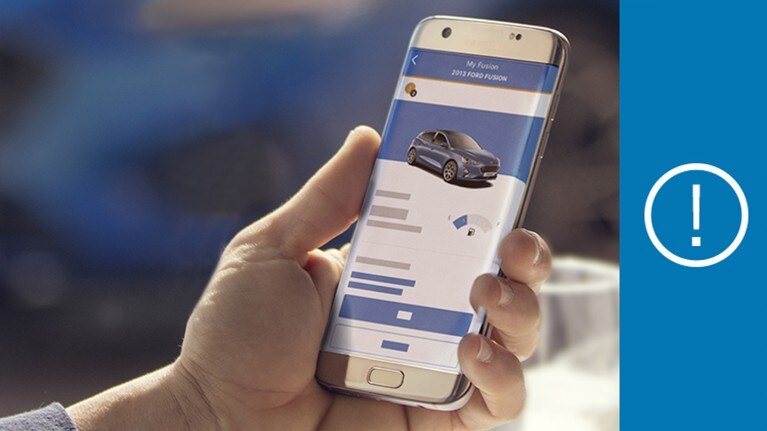 FordPass Connect - a hand holding mobile phone with FordPass App FordPass Connect - a hand holding mobile phone with FordPass App