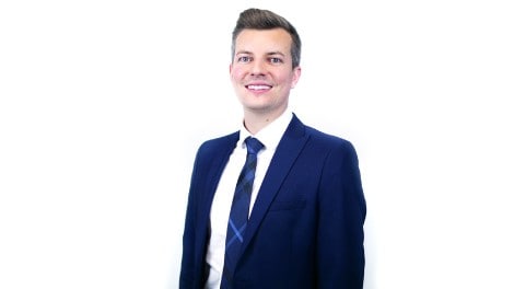 portrait of Adam Pulling, Head of Regional Fleet Accounts, Ford Fleet