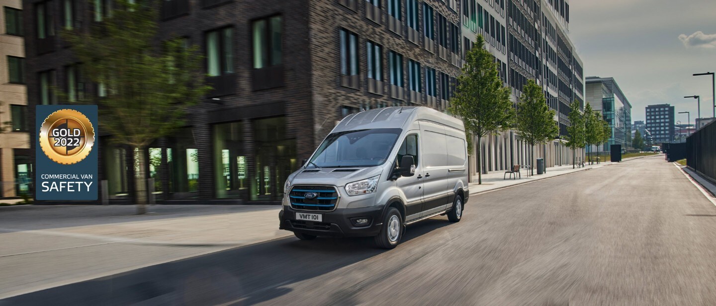 Ford E-Transit side view