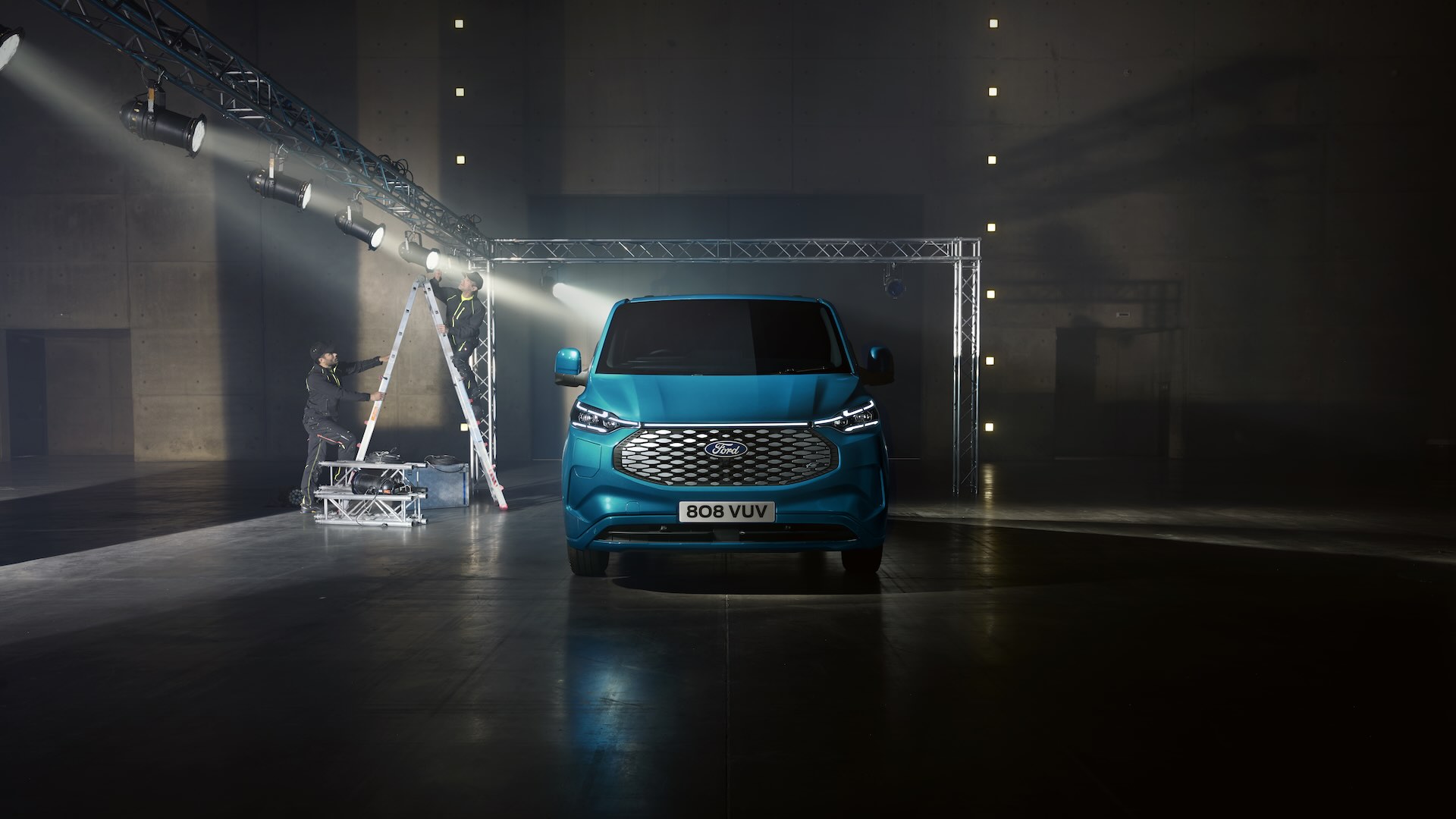 Take a test drive in any Transit Custom and you could win an E-Transit Custom