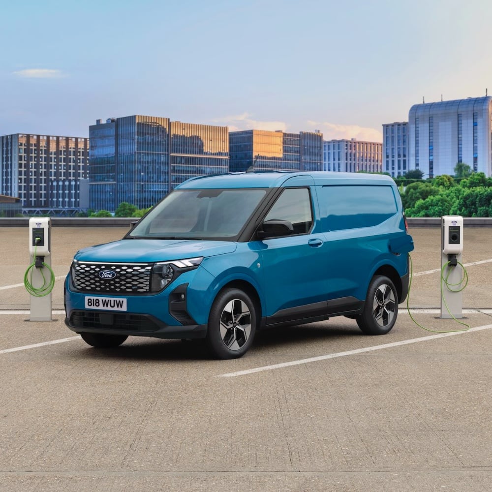 Ford E-Transit Courier Car Park Charging