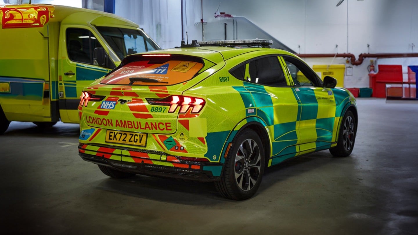 Ford Mustang Mach-E ambulance