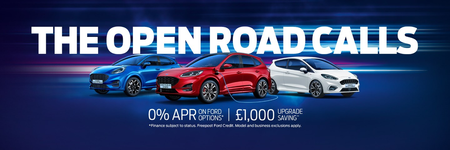 The Open Road Calls 3 Car Offers In 1 Ford Uk