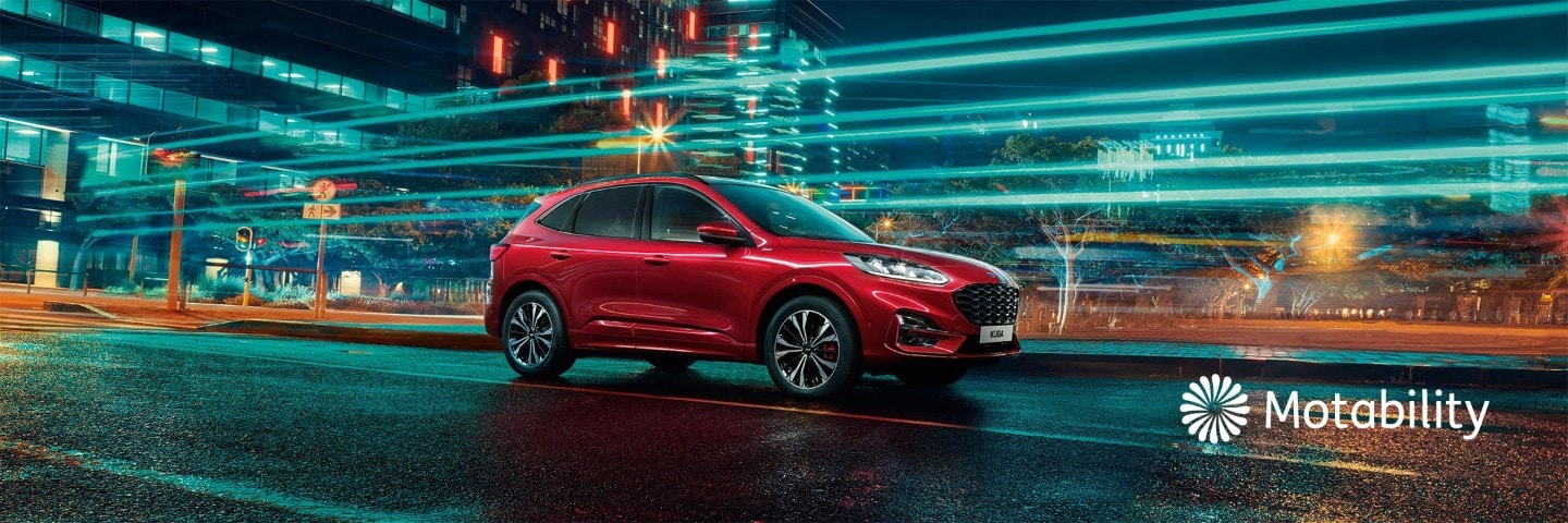 Ford Motability - Red Ford Kuga PHEV