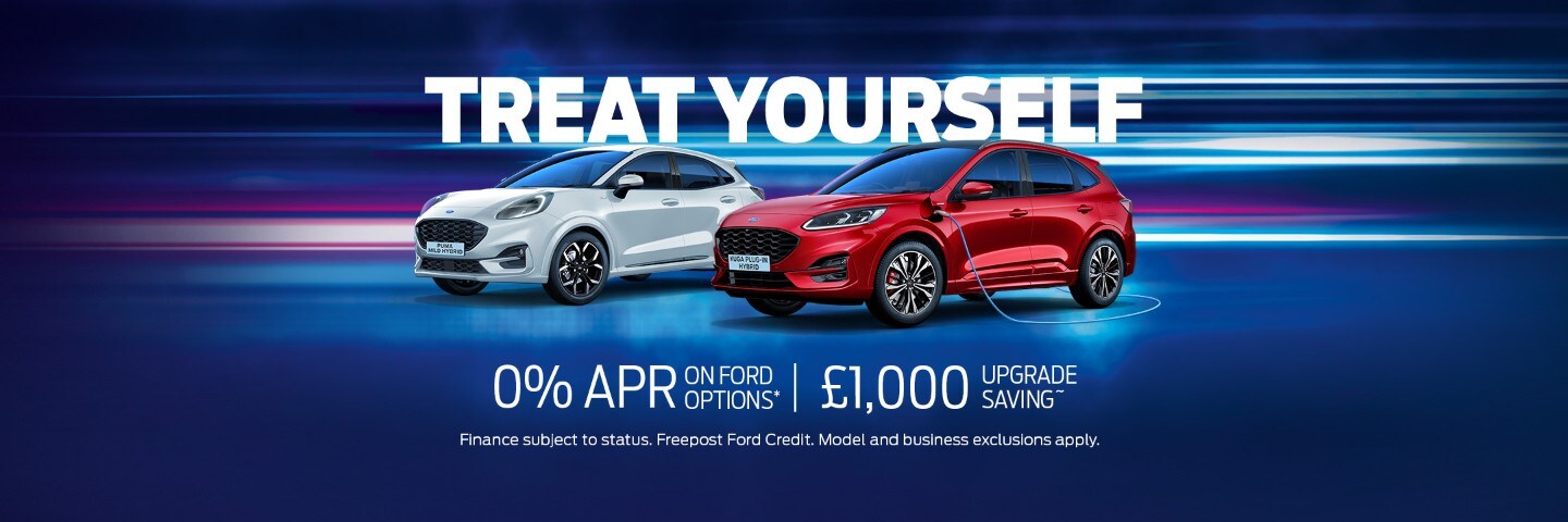 Upgrade Your Car With Our Treat Yourself Promotion Ford Uk